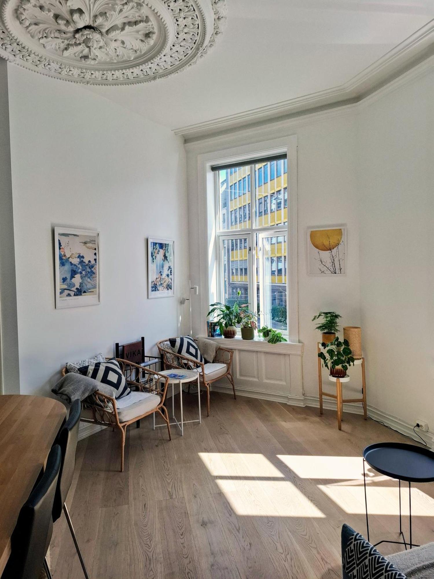 Bright And Charming Apartment From 1878 With View To The New National Museum In 奥斯陆 外观 照片
